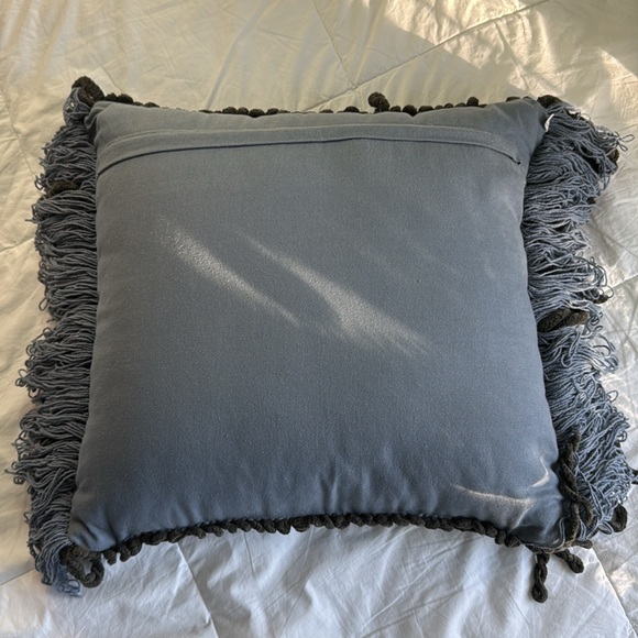 Urban Outfitters Woven Decorative Pillow - Dark Gray - Picture 5 of 8